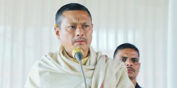 BJP Rajya Sabha MP Maharaja Sanajaoba Leishemba (MaharajaManipur/X)