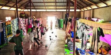 A relief camp in Manipur (bikash_ET/X)