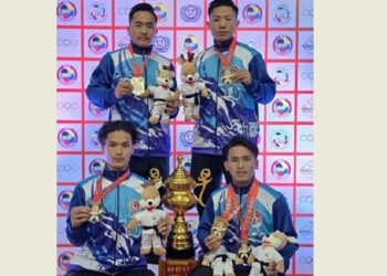 Arunachal Pradesh’s athletes bag 2 gold, 4 silver & 3 bronze medals at National Karate C’ship