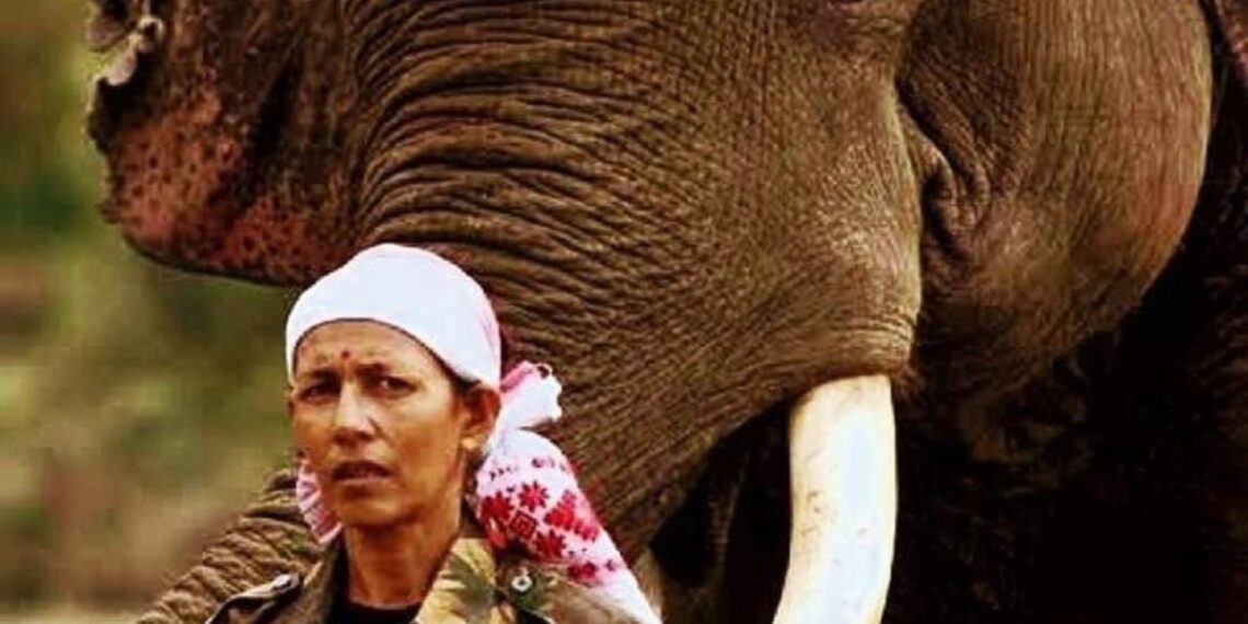 Parbati Barua, the "Elephant Girl" (Hasti Kanya) of Assam