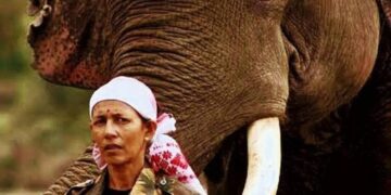 Parbati Barua, the "Elephant Girl" (Hasti Kanya) of Assam