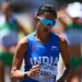 Commonwealth Games silver medallist Priyanka Goswami set a new national record (babaighosh/X)