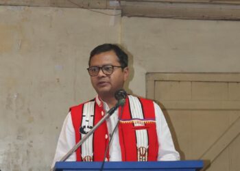 Newly-appointed AICC Secretary for Nagaland, Saptagiri Sankar Ulaka (saptagiriuluka/X)