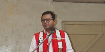 Newly-appointed AICC Secretary for Nagaland, Saptagiri Sankar Ulaka (saptagiriuluka/X)