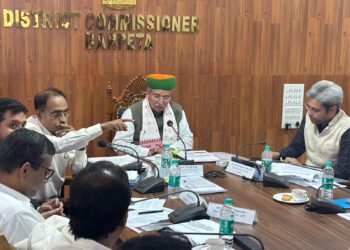 Union Minister Arjun Ram Meghwal conducted a detailed review of government schemes in Barpeta, Assam