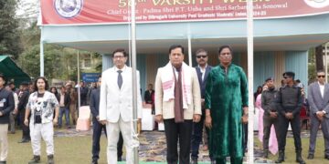 Union Minister Sarbananda Sonowal inaugurated the 56th Varsity Week at Dibrugarh University on Monday