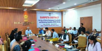 Assam: Lok Sabha MP chairs DISHA meeting in Barpeta to review development projects