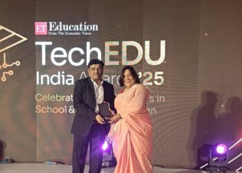 The down town school Guwahati wins silver at TechEDU India Awards 2025
