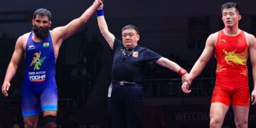 Indian wrestler Sunil Kumar wins bronze at Asian Wrestling Championships 2025