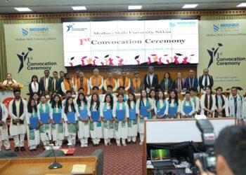 Sikkim: Medhavi Skills University hosts its first convocation ceremony in Gangtok