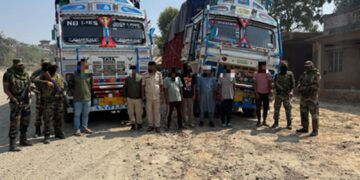 68 tonnes of smuggled areca nuts worth Rs 5.87 crore seized in Manipur