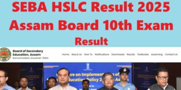 Assam SEBA HSLC Result 2025