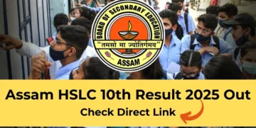 Download SEBA Assam HSLC Result 2025, Check details here