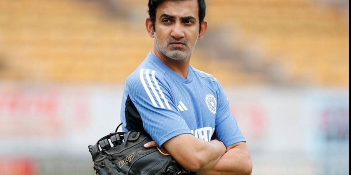 Indian cricket team head coach Gautam Gambhir (X)