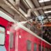 NFR used drones to clean Kamakhya Station, Assam (RailMinIndia/X)