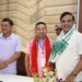 Assam CM Himanta Biswa Sarma during his two-day visit in Karbi Anglong (himantabiswa/X)