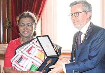 President Murmu accorded Lisbon’s ‘City Key of Honour’