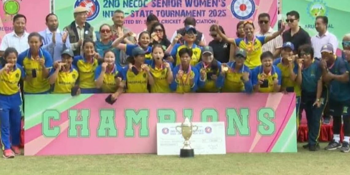 Meghalaya triumphs over Sikkim to clinch NECDC women’s cricket title