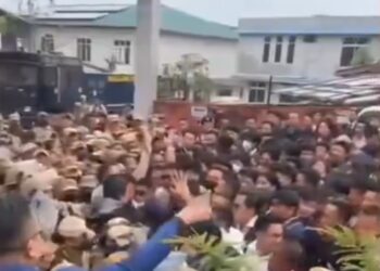 Nagaland students, job aspirants protest against regularisation of ad-hoc professors