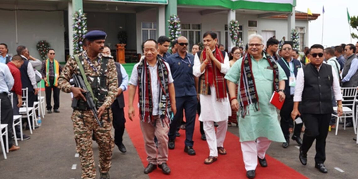 Union Minister of State for Home Affairs, Nityanand Rai visits Mizoram (X)