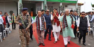 Union Minister of State for Home Affairs, Nityanand Rai visits Mizoram (X)