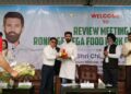 Union Minister Chirag Paswan takes stock of mega food park project in Arunachal Pradesh
