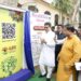Tripura Chief Minister Manik Saha inaugurated the 'QR Codes for Flora' initiative at Amtali High School in West Tripura (DrManikSaha2/X)