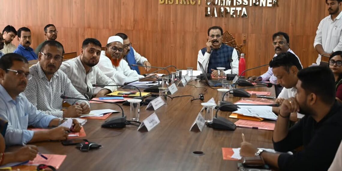 Assam’s Barpeta guardian minister reviews Arunudoy scheme implementation
