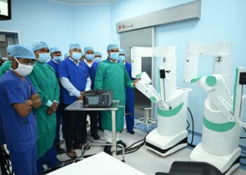 Assam launched Northeast India’s first robotic surgery facility for cancer care (BimalBorah119/X)