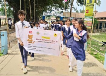 Meghalaya: Schools in South West Garo Hills rally for tobacco-free future