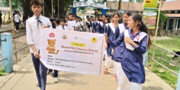 Meghalaya: Schools in South West Garo Hills rally for tobacco-free future