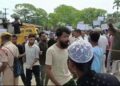 Violence erupted on Sunday during an anti-Waqf (Amendment) Act protest