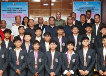 Meghalaya CM felicitates U-17 football team for Indo-French tournament success