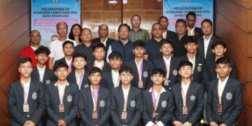 Meghalaya CM felicitates U-17 football team for Indo-French tournament success