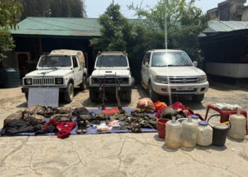 Manipur Police recover 75 stolen vehicles amid special drive