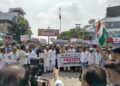 Protest against Waqf Amendment Bill in Karnataka (pathan_sumaya/X)
