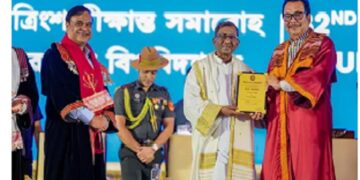 Gauhati University confers honorary doctorate on Arunachal Pradesh Dy CM Chowna Mein