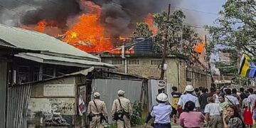 Manipur tribal body condemns arson in Kamjong district, demands separate administration