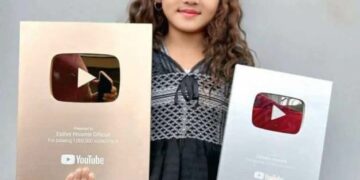 Child prodigy Esther Hnamte becomes first Mizo YouTuber to reach 1 million