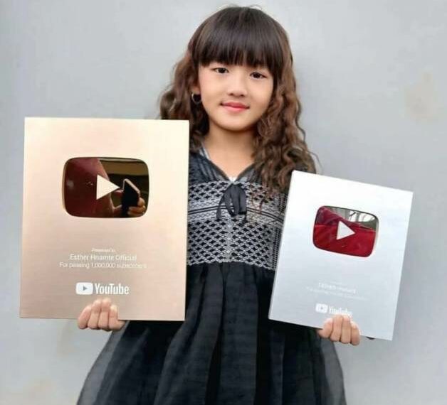 Child prodigy Esther Hnamte becomes first Mizo YouTuber to reach 1 million