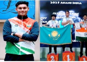Assam’s Abhinab Gautam clinches bronze at Asian Armwrestling Championship 2025