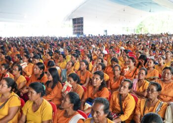 Meghalaya government distributes smartphones to Anganwadi workers