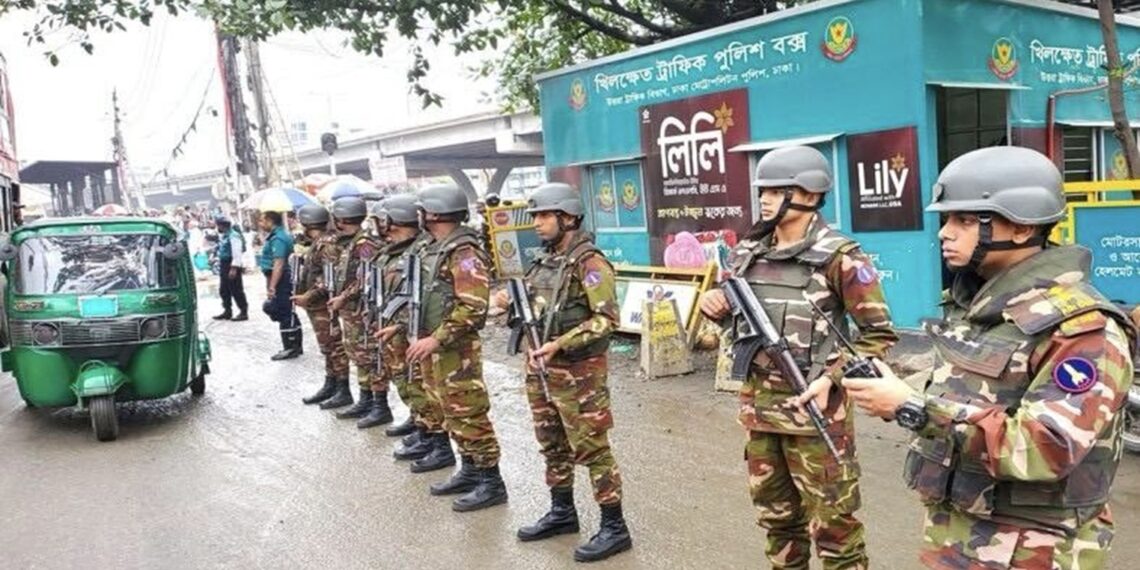 Bangladesh Army personnel (BDArmyOfficial/X)