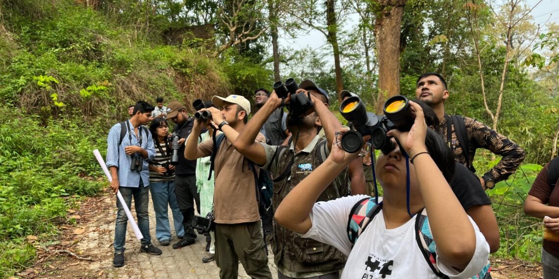 Assam: Bird enthusiasts mark Endemic Bird Day with nature walk in Garbhanga Reserve