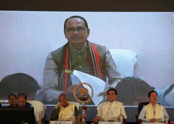 Union Minister Shivraj Singh Chouhan inaugurates academic building of Horticulture College in Mizoram