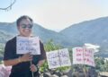Ebo Mili, an environmental lawyer and anti-dam activist from Arunachal Pradesh (Ebo_Mili_Linggi/X)
