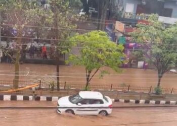 A file photo of waterlogged Guwahati (X)