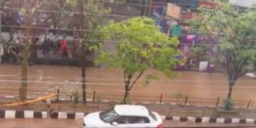 A file photo of waterlogged Guwahati (X)