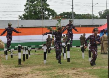 Assam: NCC unveils Obstacle Course & .22 Rifle Firing Simulator for cadets at Arya Vidyapeeth College in Guwahati