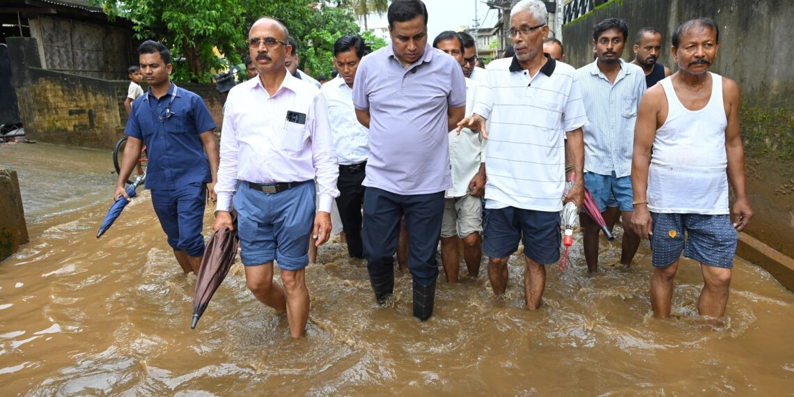 Assam minister reviews flood-hit zones in Guwahati, assures relief, long-term solutions